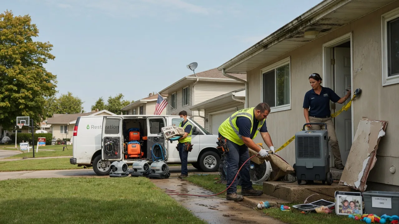 Water Damage Restoration in Washington, IN near me